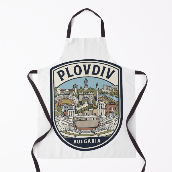Item preview, Plovdiv Bulgaria Vintage Travel Emblem designed and sold by k3rstman1.