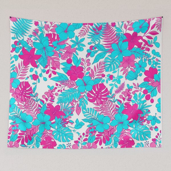 Item preview, Vibrant Tropical Floral Pattern Seamless Jungle designed and sold by Owcomm.