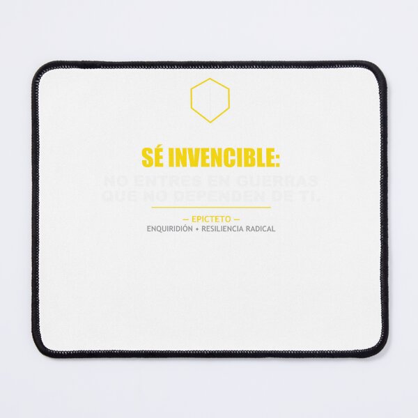 Item preview, Be Invincible. Don't fight for what you can't control. - Epictetus. Stoicism Streetwear designed and sold by kusi studio.
