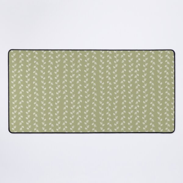 Item preview, Botanic Vein - Moss Green White  designed and sold by Fabricatemyart.