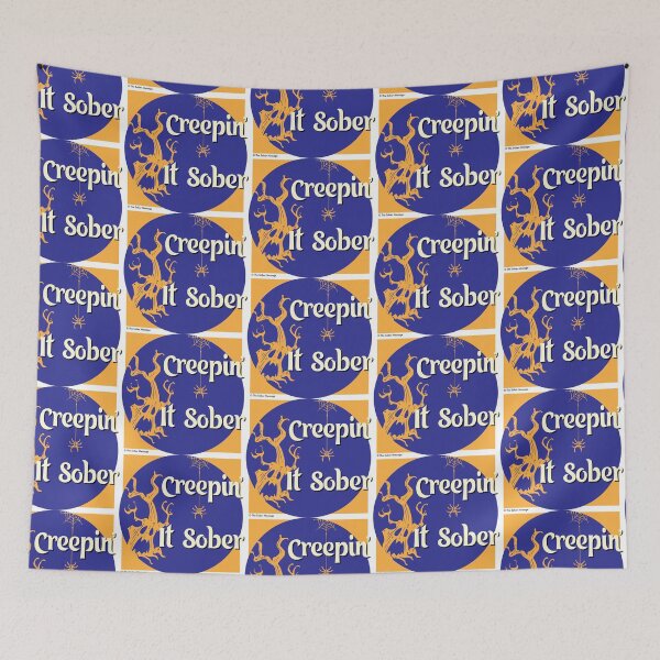 Item preview, Creepin' It Sober Halloween Design designed and sold by ApexDesigners.