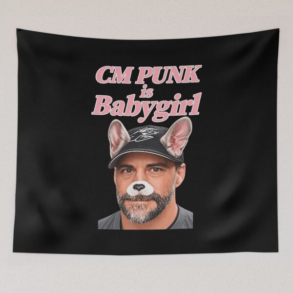 Item preview,  CM Punk Is BabyGirl designed and sold by JeyVel.