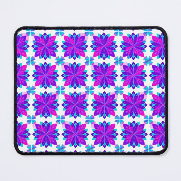 Item preview, Vibrant Magenta Floral Repeating Pattern designed and sold by Owcomm.