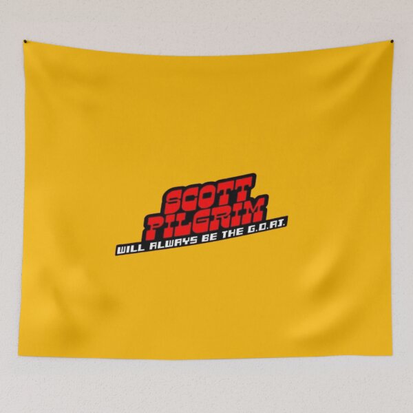 Item preview, Scott Pilgrim Will Always Be The G.O.A.T. designed and sold by Wolf Wendigo.