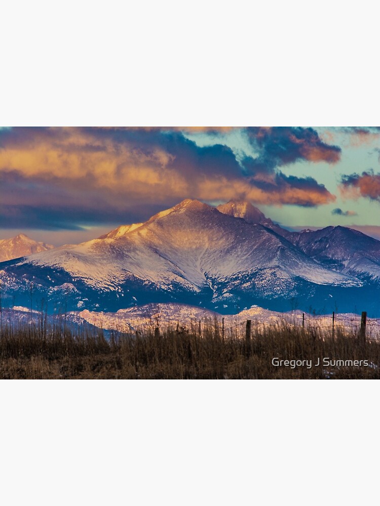 Mt Meeker and Longs Peak Sunrise by nikongreg