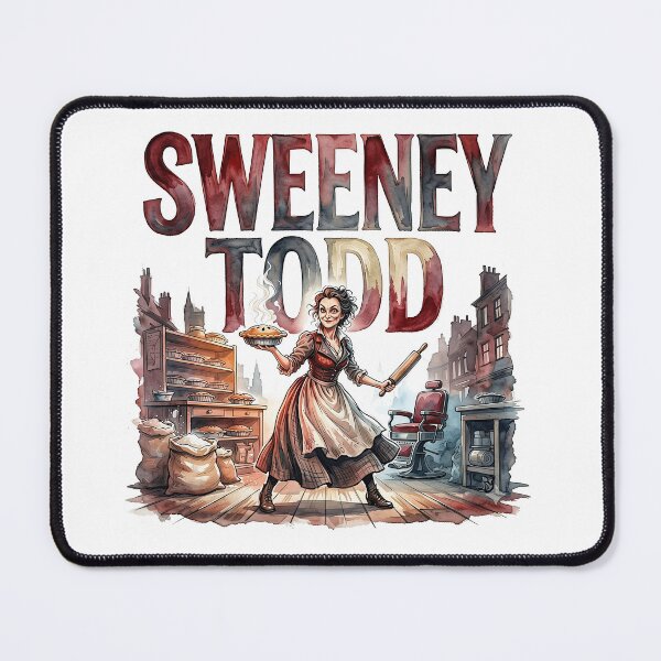 Item preview, Sweeney Todd the Musical - Mrs. Lovett designed and sold by Lyric Vault - Rock on.