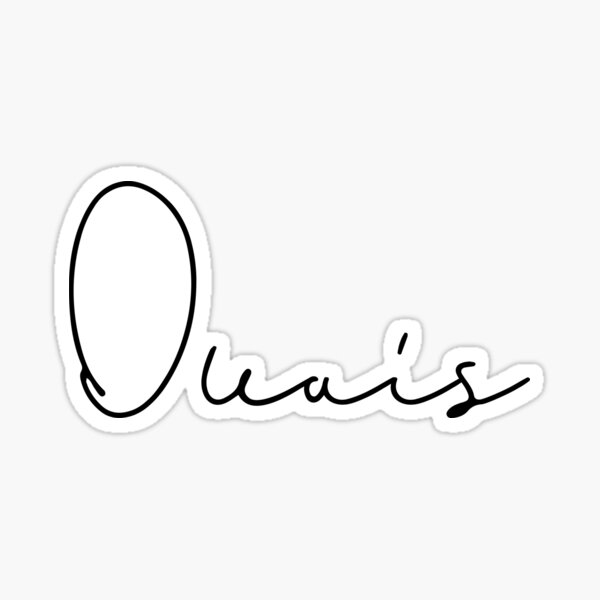 Vista previa del artículo con la obra «Ouais», diseñado y vendido por TheLemonBox.