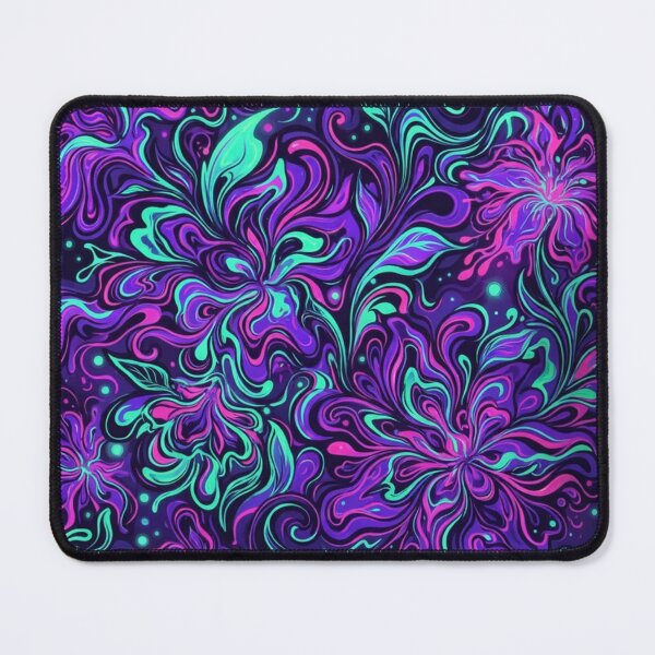 Item preview, Neon Purple Floral Dreamscape designed and sold by Owcomm.