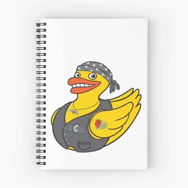 Item preview, Biker Duck designed and sold by cluckyduck924.