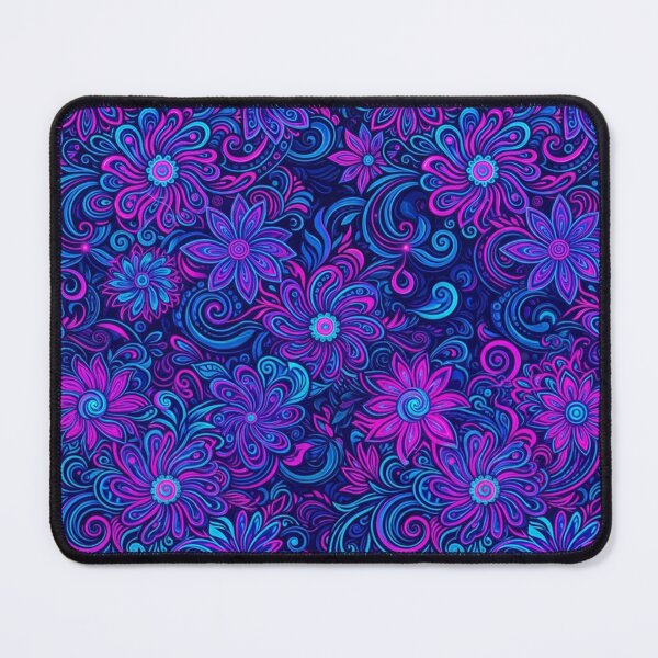 Item preview, Neon Floral Dream Endless Flower Pattern designed and sold by Owcomm.