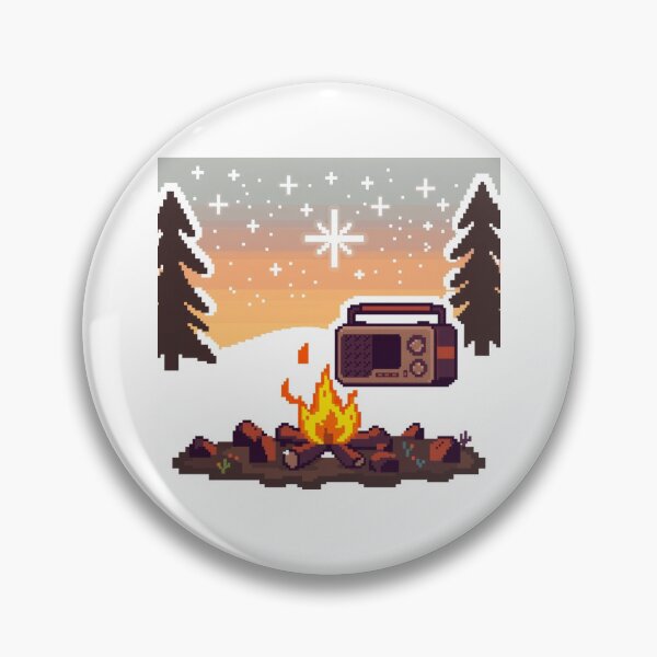 Item preview, Retro Radio Campfire designed and sold by One More Run.