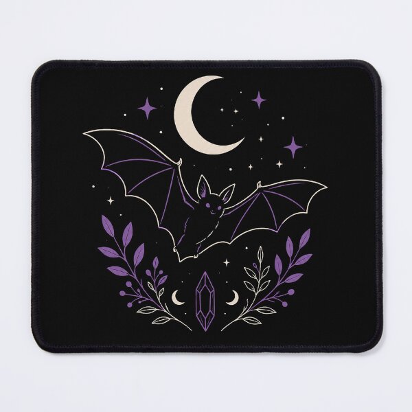 Item preview, Celestial Bat Crescent Moon Gothic Witchy Night designed and sold by Kladhadredo.