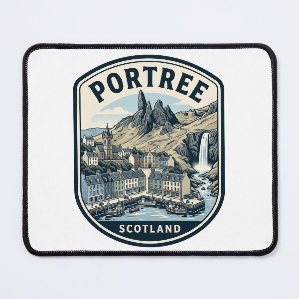 Item preview, Portree Isle of Skye Scotland Vintage Travel Badge designed and sold by k3rstman1.