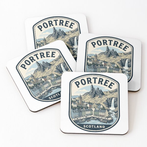 Item preview, Portree Isle of Skye Scotland Vintage Travel Badge designed and sold by k3rstman1.