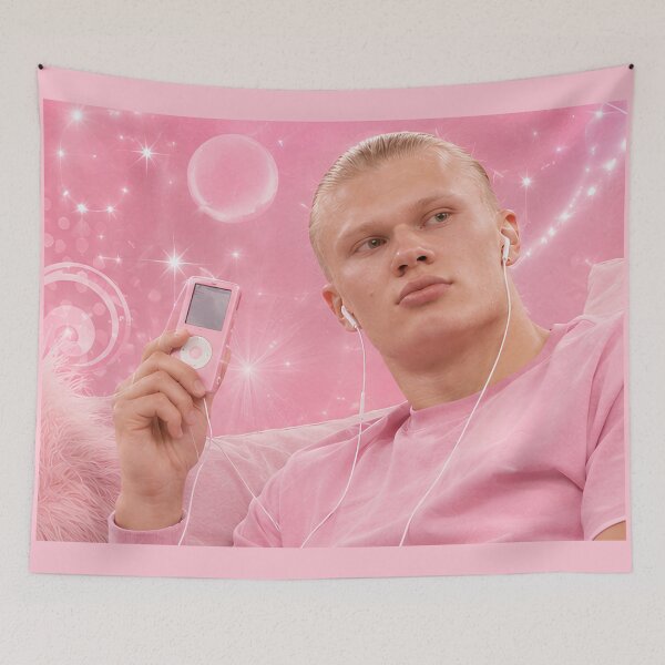 Item preview, Pink y2k Haaland  designed and sold by We Are Stardust.