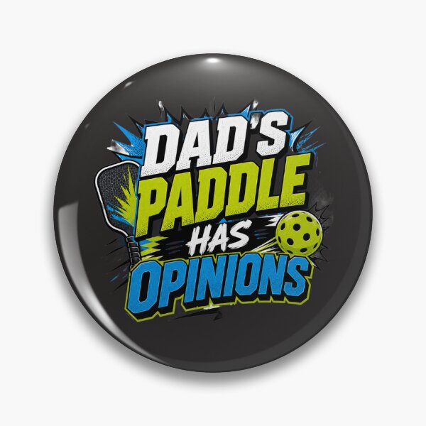 Item preview, Funny Pickleball Dad - Paddle Gift designed and sold by GreyTee.