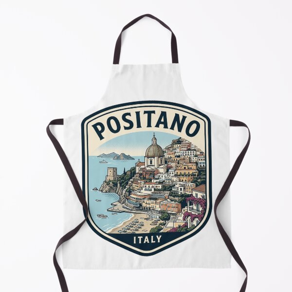 Item preview, Insignia de viaje vintage de Positano, Italia, Costa Amalfitana designed and sold by k3rstman1.