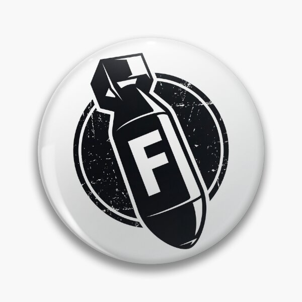 Item preview, Stylized Dropping An F Bomb Icon designed and sold by ThreadRiotTees.
