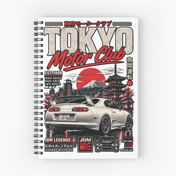 Item preview, Tokyo Motor Club JDM Retro Japanese Street Racing Car designed and sold by iratuslol.