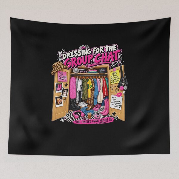 Item preview, Funny Dressing For The Groupchat Chaotic Closet Humor Art designed and sold by elderberry.