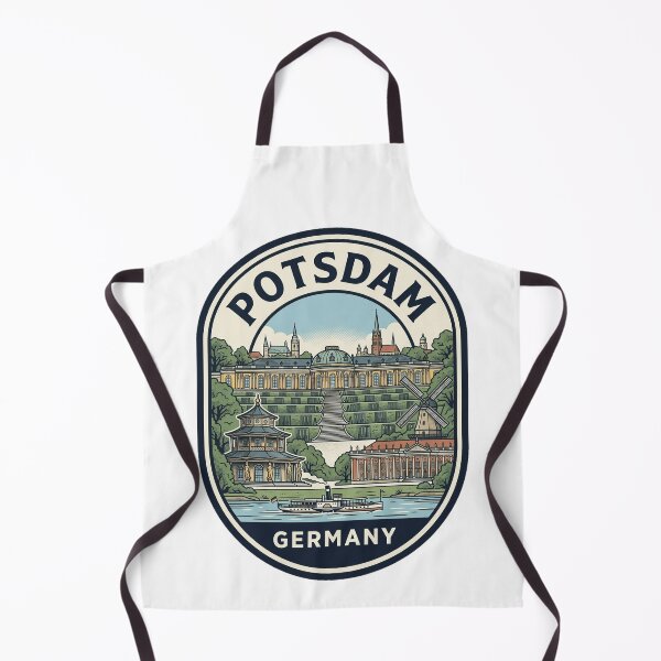 Item preview, Vintage Potsdam Germany Sanssouci Palace Travel Badge designed and sold by k3rstman1.