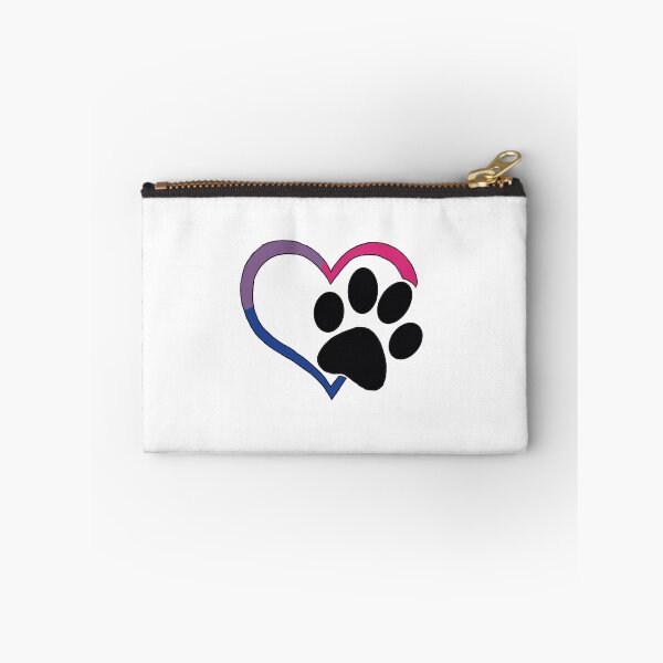 Item preview, bisexual heart paw  designed and sold by the-imPAWium.