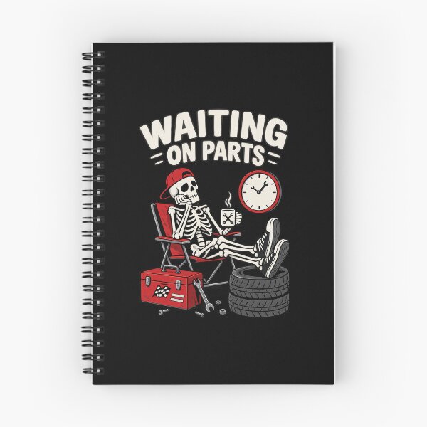 Item preview, Funny Waiting On Parts Mechanic Skeleton Auto Repair Life designed and sold by Kladhadredo.