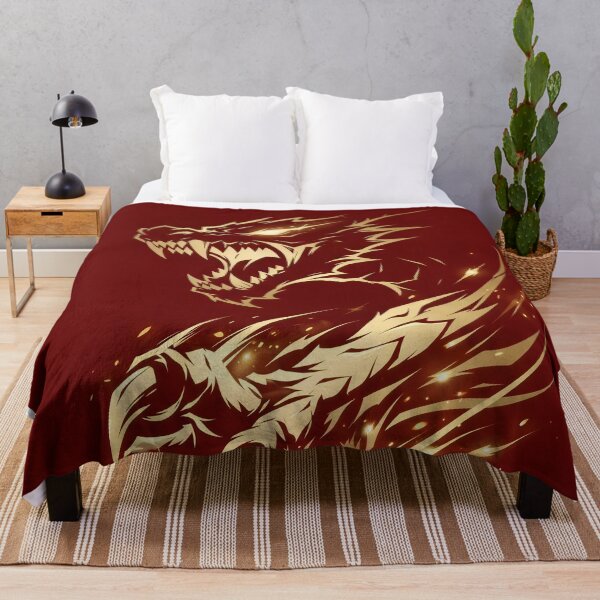 Item preview, golden dragon and maroon  designed and sold by Crimsonmerchant.