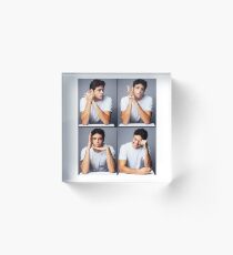 Noah Centineo - Peter Kavinsky in "Allen Jungs, die ich schon einmal geliebt habe" Acrylblock