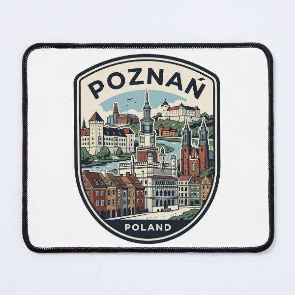 Item preview, Poznan Poland Vintage Travel Badge designed and sold by k3rstman1.