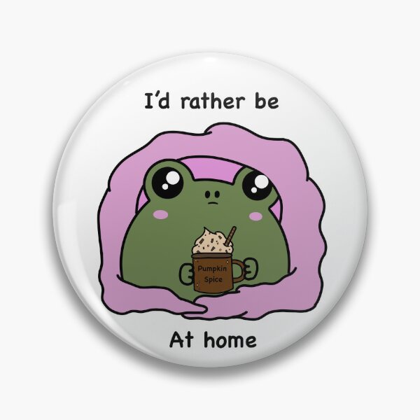 Item preview, I’d rather be at home designed and sold by Little Chaos Club.