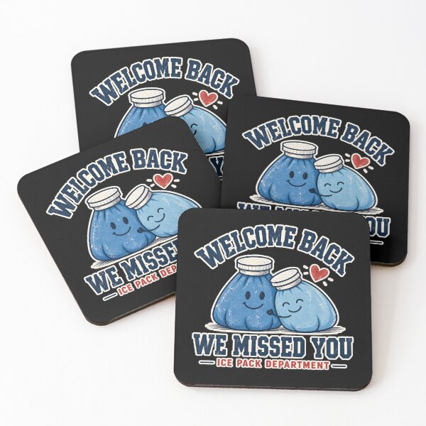 Item preview, Welcome Back The Ice Packs Missed You Nurse Life Quote designed and sold by DarkRelicStudio.