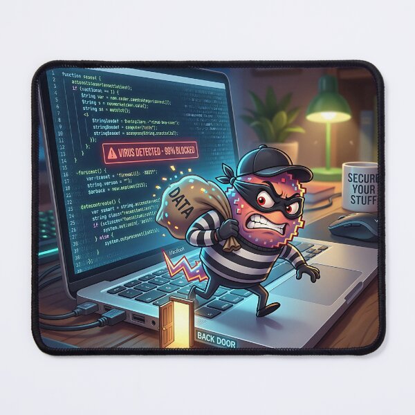 Item preview, Malware Hacker Stealing Data Backdoor Cyber Security designed and sold by Michaelragheb.