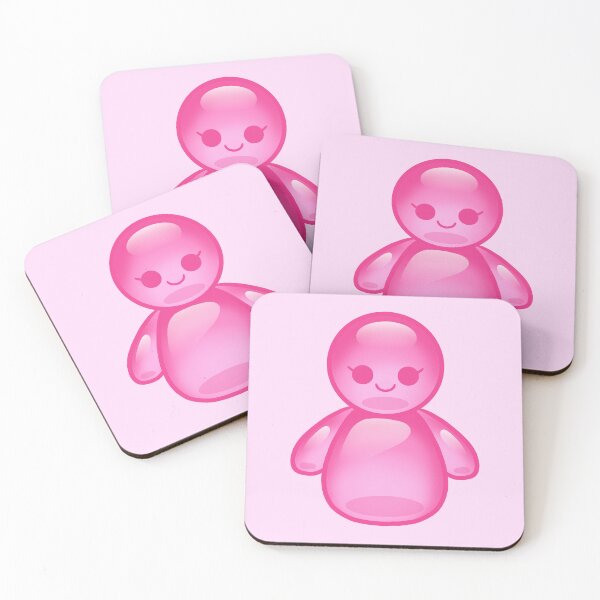 Item preview, Kawaii Pink Meeple designed and sold by kittybox.