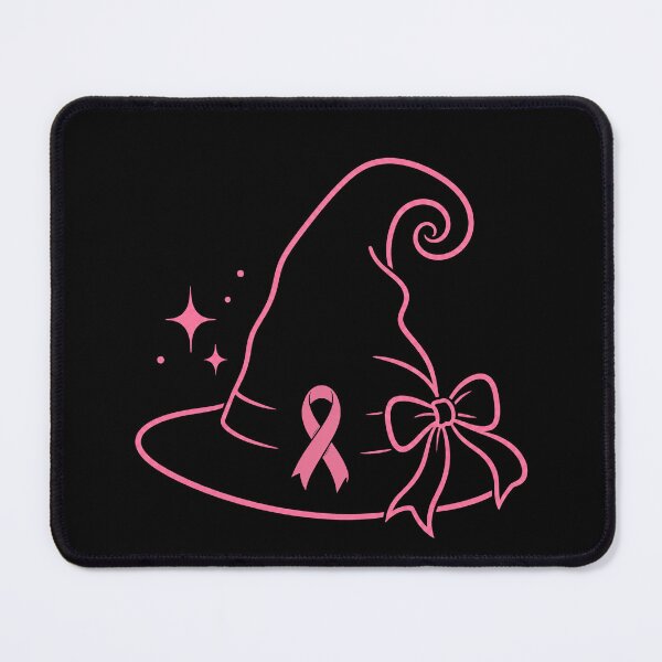 Item preview, Breast Cancer Halloween Pink Ribbon Witch designed and sold by Kladhadredo.