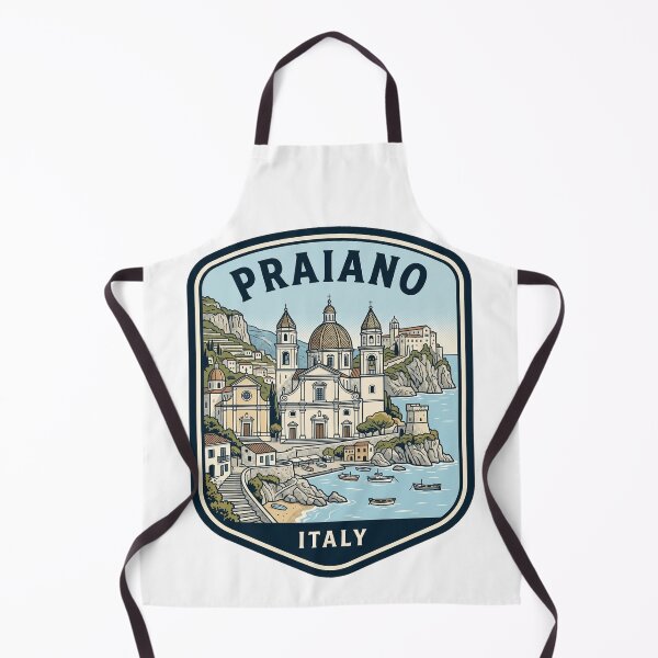 Item preview, Praiano Italy Amalfi Coast Travel Badge designed and sold by k3rstman1.
