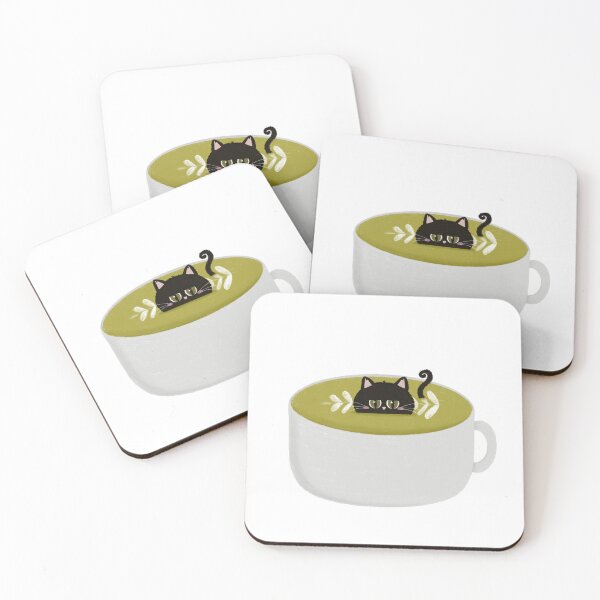 Item preview, Matcha Cat designed and sold by paigealayna.