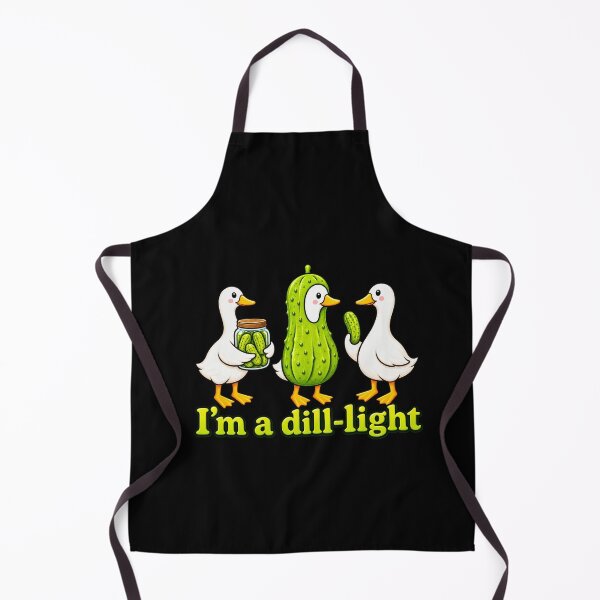 Item preview, Funny I'm a Dill-Light Funny Goose Pickle Pun Art designed and sold by elderberry.