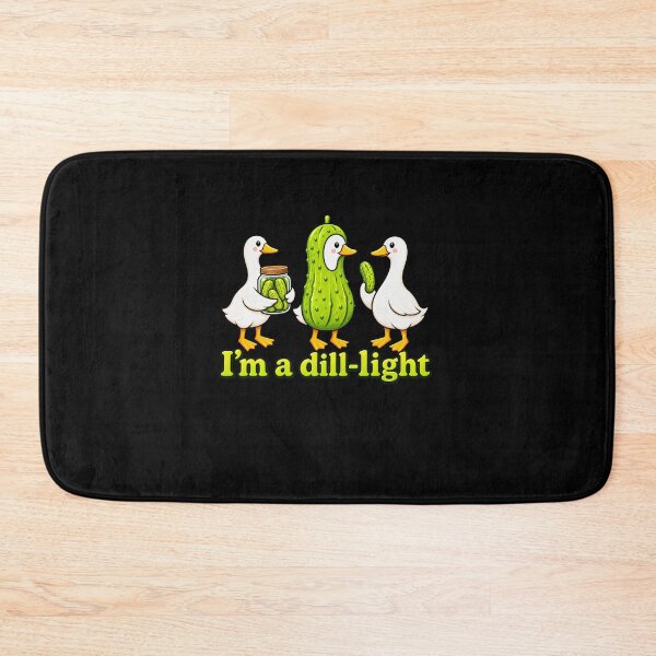 Item preview, Funny I'm a Dill-Light Funny Goose Pickle Pun Art designed and sold by elderberry.
