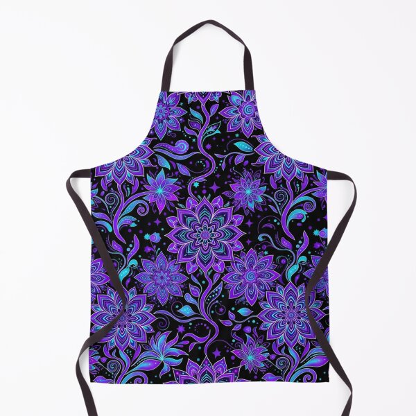 Item preview, Vibrant Purple Floral Magic Pattern Design designed and sold by Owcomm.