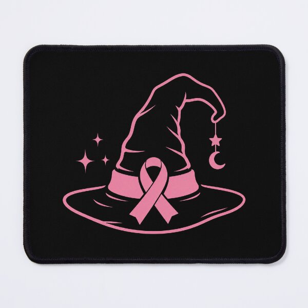Item preview, Breast Cancer Halloween Pink Ribbon Witch designed and sold by Kladhadredo.
