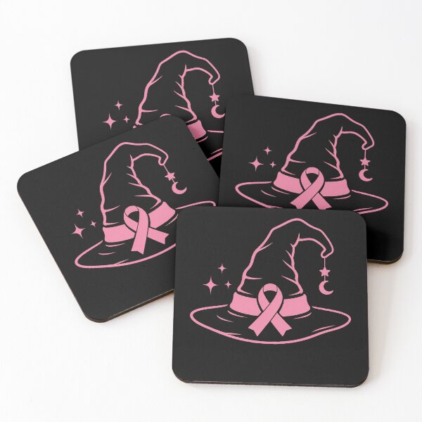 Item preview, Breast Cancer Halloween Pink Ribbon Witch designed and sold by Kladhadredo.