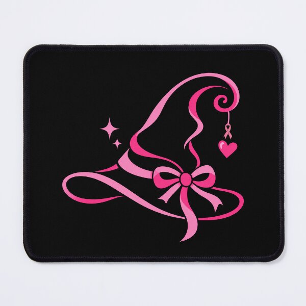 Item preview, Pink Ribbon Witch Hat Breast Cancer Halloween Women designed and sold by Kladhadredo.