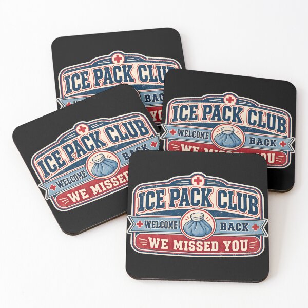 Item preview, Welcome Back The Ice Packs Missed You Nurse Life Quote designed and sold by DarkRelicStudio.