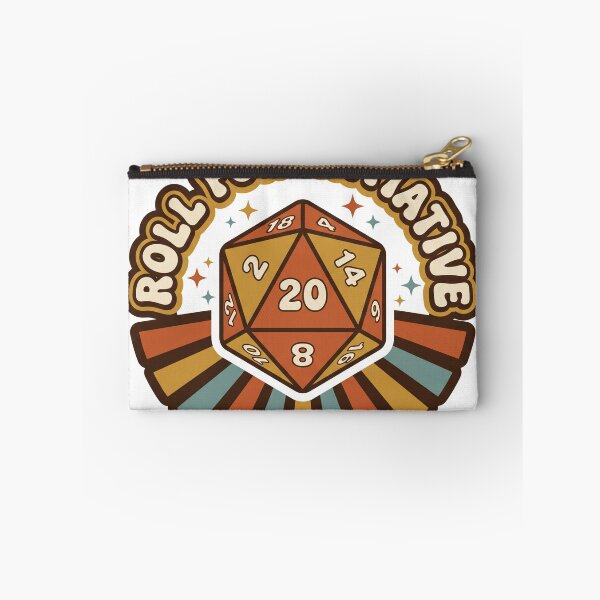 Item preview, Roll For Initiative Retro Groovy D20 Dice designed and sold by SnazzifyDigital.