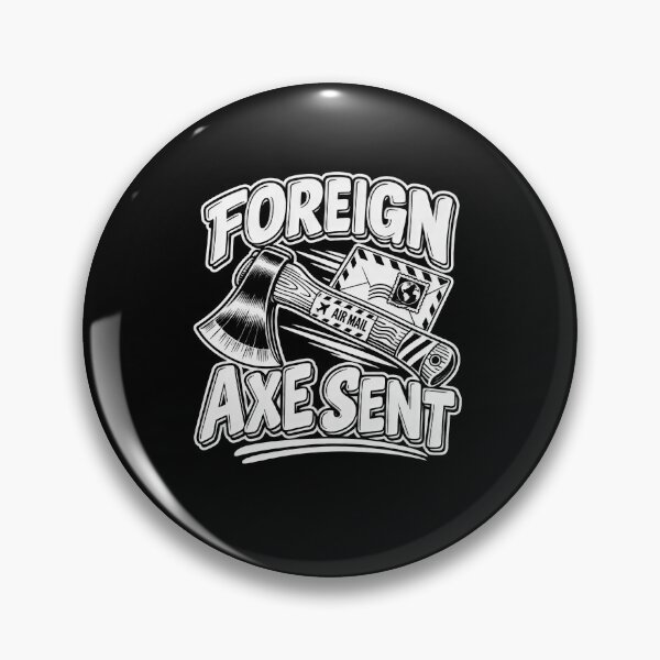 Item preview, Funny Foreign Axe Sent Accent Pun Humor Art designed and sold by elderberry.