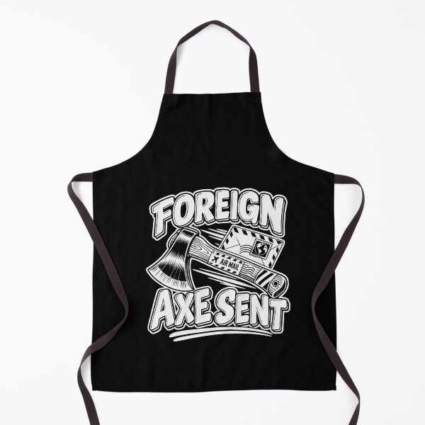Item preview, Funny Foreign Axe Sent Accent Pun Humor Art designed and sold by elderberry.