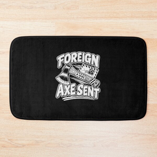 Item preview, Funny Foreign Axe Sent Accent Pun Humor Art designed and sold by elderberry.