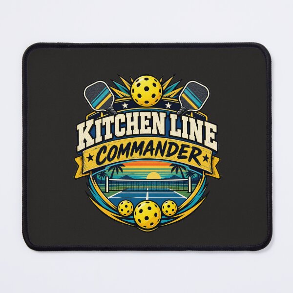 Item preview, Kitchen Line Commander - Pickleball Dad designed and sold by GreyTee.
