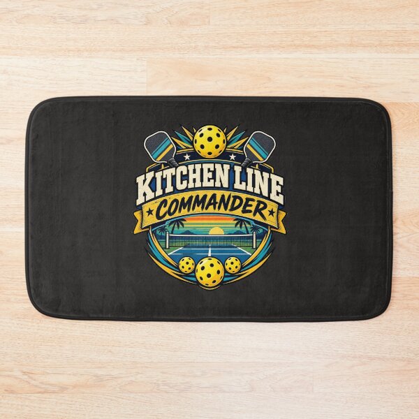 Item preview, Kitchen Line Commander - Pickleball Dad designed and sold by GreyTee.